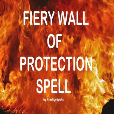fire orange flames burning intensely hot. fiery wall of protection 